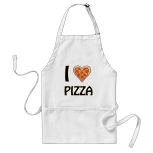 I Liebe Pizza Schürze