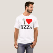 I Liebe Pizza T-Shirt (Vorne ganz)