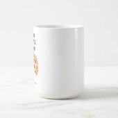 "I Liebe Pizza: The Cheesy Side of Geometry" lusti Kaffeetasse (Mittel)