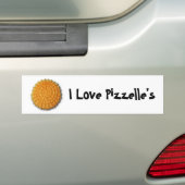 I Liebe Pizzelles Autoaufkleber (Auf Auto)