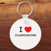 I Liebe Planetarien Schlüsselanhänger (Vorderseite)
