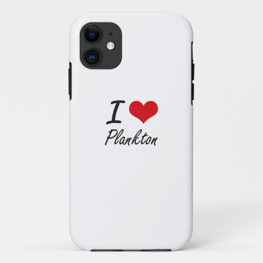 I Liebe-Plankton Case-Mate iPhone Hülle (Rückseite)