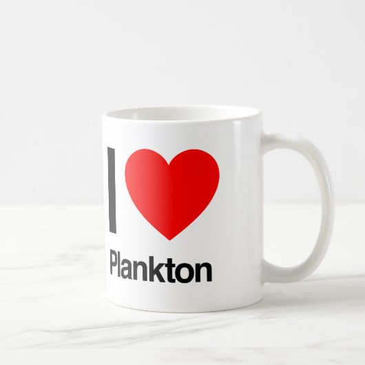 i Liebe Plankton Kaffeetasse (Rechts)