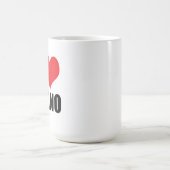 I Liebe Plano Kaffeetasse (Mittel)