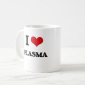 I Liebe-Plasma Kaffeetasse (Vorderseite Links)