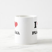 I Liebe-Plasma Kaffeetasse (Mittel)
