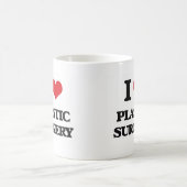 I Liebe-PlastikOperation Kaffeetasse (Mittel)