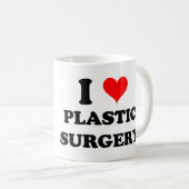 I Liebe-PlastikOperation Kaffeetasse (VorderseiteRechts)