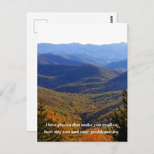 I Liebe Plätze Postkarte (Vorne/Hinten)