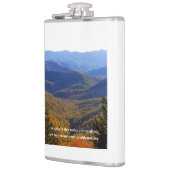 I Liebe platziert Flasche Flachmann (Links)