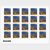 I Liebe platziert Square Sticker (Blatt)