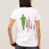 I Liebe Plogging T-Shirt (Rückseite)