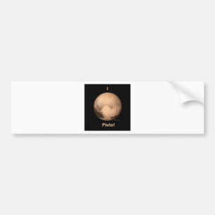 I Liebe Pluto! Autoaufkleber