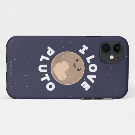 I Liebe Pluto Case-Mate iPhone Hülle (Rückseite (Horizontal))