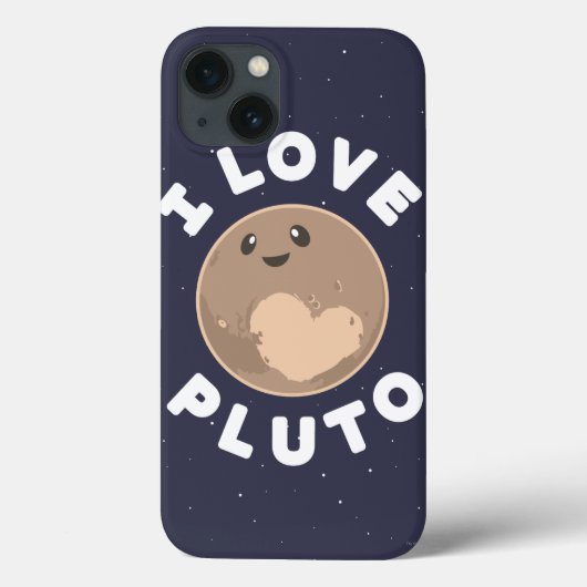 I Liebe Pluto Case-Mate iPhone Hülle (Rückseite)