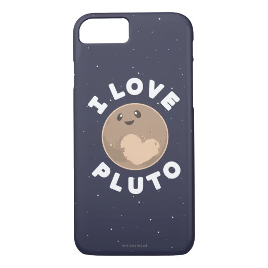 I Liebe Pluto Case-Mate iPhone Hülle (Rückseite)
