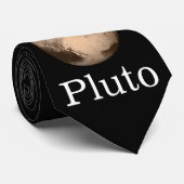 I Liebe-Pluto-Herz Krawatte (Gerollt)