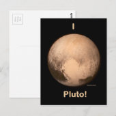 I Liebe Pluto! Postkarte (Vorne/Hinten)