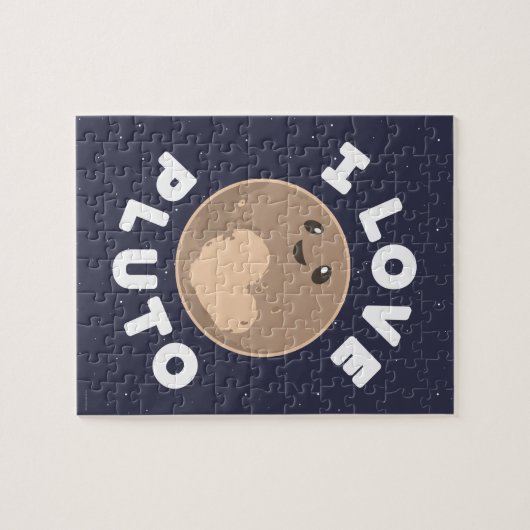 I Liebe Pluto Puzzle (Horizontal)