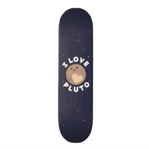 I Liebe Pluto Skateboard