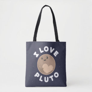 I Liebe Pluto Tasche