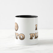 I Liebe Pluto Tasse (Zentrum)
