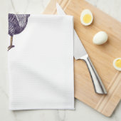 I Liebe-Plymouth-Felsen-Hühner - Vintager Hahn Handtuch (Viertel Falte)