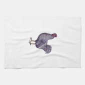 I Liebe-Plymouth-Felsen-Hühner - Vintager Hahn Handtuch (Horizontal)