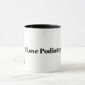 I Liebe Podiatrie Tasse (Zentrum)
