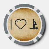 I LIEBE POKERCHIPS (Rückseite)