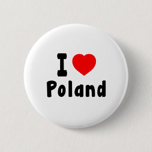 I Liebe Polen Button