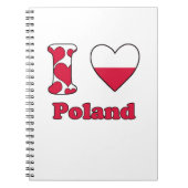 I Liebe Polen Notizblock (Vorderseite)