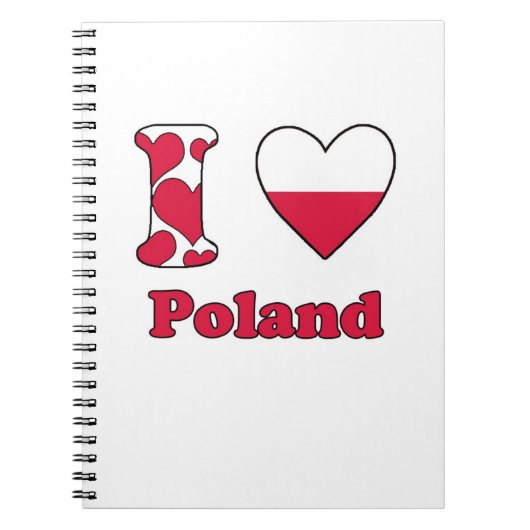 I Liebe Polen Notizblock (Vorderseite)