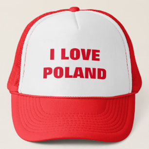 I LIEBE POLEN TRUCKERKAPPE