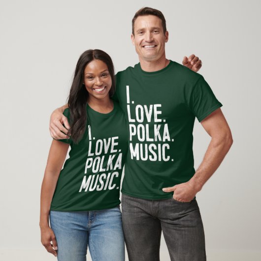 I Liebe Polka Music T-Shirt (Unisex)