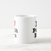 I Liebe Polnische Jungen Kaffeetasse (Mittel)