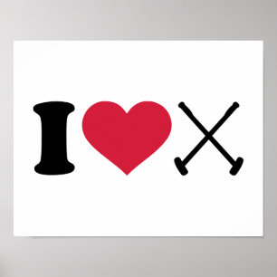 I Liebe Polo Poster