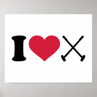 I Liebe Polo Poster