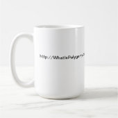 I Liebe-Polygamie-Tasse Kaffeetasse (Links)