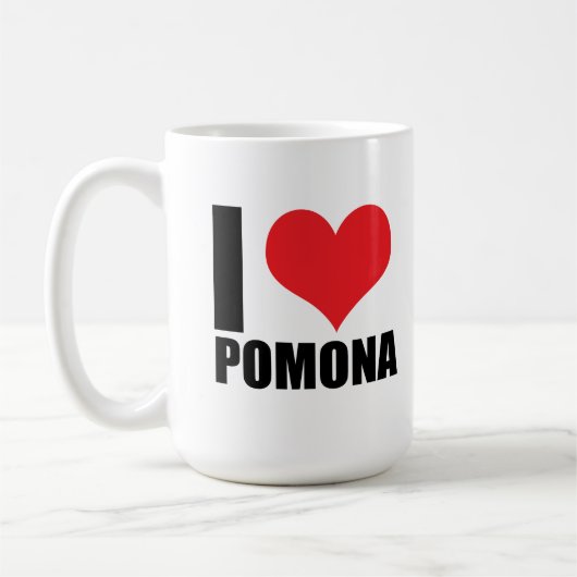 I Liebe Pomona Kaffeetasse (Links)