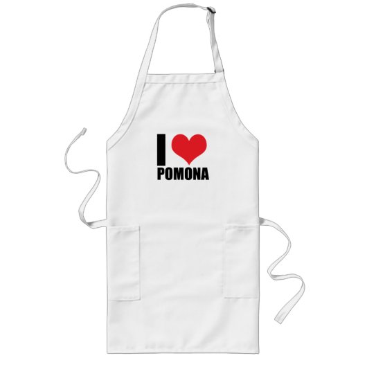 I Liebe Pomona Lange Schürze (Vorne)