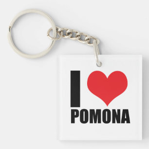 I Liebe Pomona Schlüsselanhänger