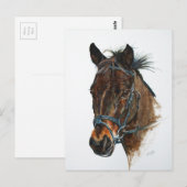 I Liebe Ponies Postkarte (Vorne/Hinten)