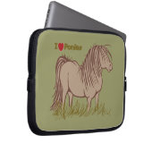 I Liebe Ponys Laptopschutzhülle (Vorne Rechts)