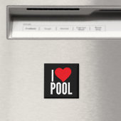 I Liebe Pool Billard Magnet (In Situ (Geschirrspüler))