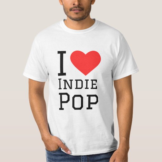 I LIEBE POP T-Shirt (Vorderseite)
