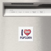 I Liebe Popcorn Magnet (In Situ (Geschirrspüler))