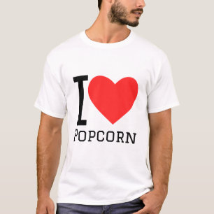 I Liebe Popcorn T-Shirt