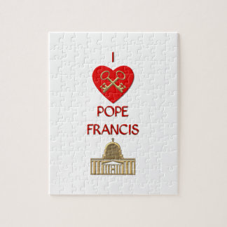 I Liebe Pope Francis Puzzle
