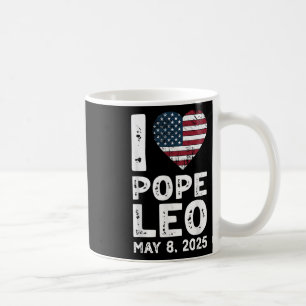 I Liebe Pope Leo Kaffeetasse